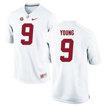 Bryce Young Alabama Crimson Tide white jersey