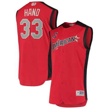 Brad Hand American League All-Star red All-Star jersey