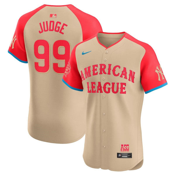 Aaron Judge American League All-Star cream All-Star jersey