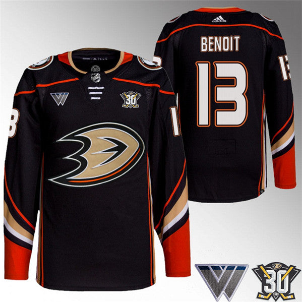 Simon Benoit Anaheim Ducks black jersey