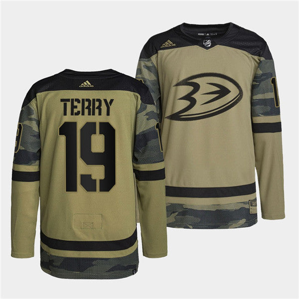Troy Terry Anaheim Ducks camo Camo jersey