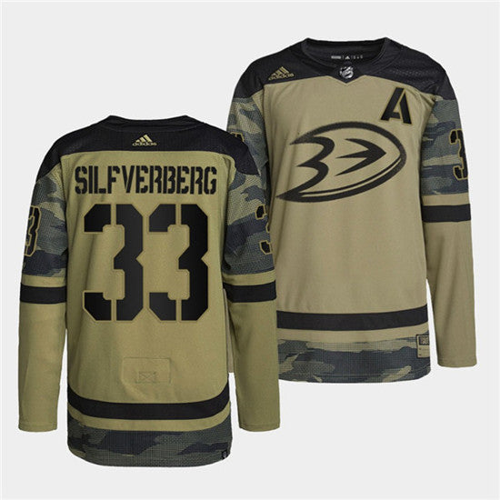 Jakob Silfverberg Anaheim Ducks camo Camo jersey