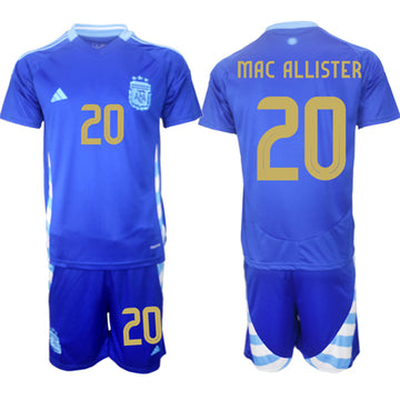 Alexis Mac Allister Argentina National Team blue Away jersey