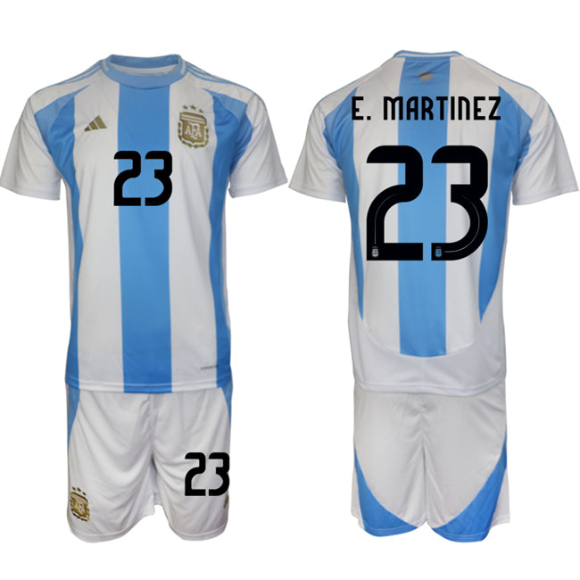 Emiliano Martinez Argentina National Team white-blue Home jersey