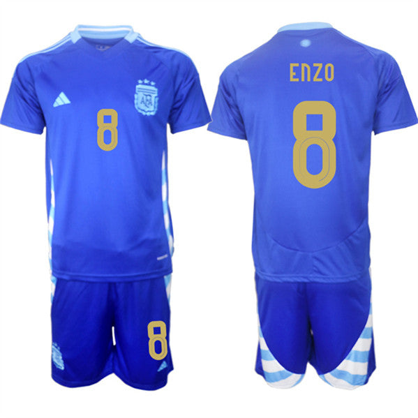 Enzo Argentina National Team blue Away jersey