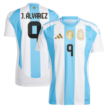 Julian Argentina National Team white Home jersey