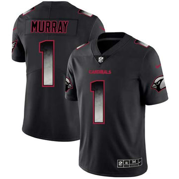 Arizona Cardinals #1 Kyler Murray 2019 Black Smoke Fashion Jersey