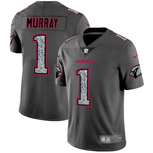 Arizona Cardinals #1 Kyler Murray 2019 Gray Fashion Static Jersey
