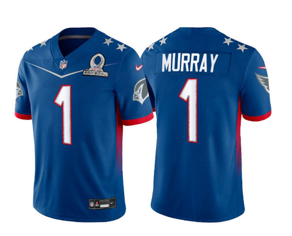 Arizona Cardinals #1 Kyler Murray 2022 Royal Pro Bowl Jersey