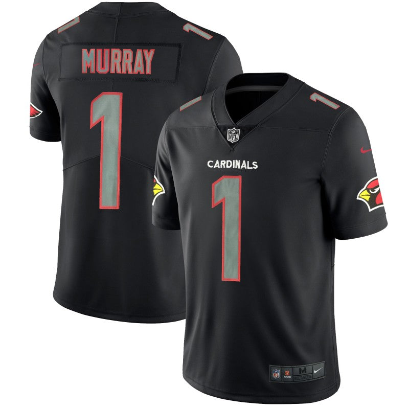 Arizona Cardinals #1 Kyler Murray Black Impact Jersey