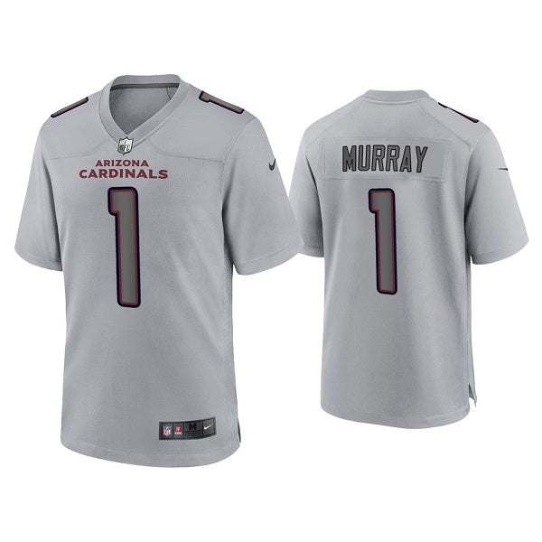 Arizona Cardinals #1 Kyler Murray Gray Atmosphere Fashion Game Jersey