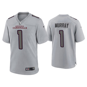 Arizona Cardinals #1 Kyler Murray Gray Atmosphere Fashion Game Jersey