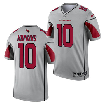 Arizona Cardinals #10 DeAndre Hopkins Silver 2021 Inverted Legend Jersey