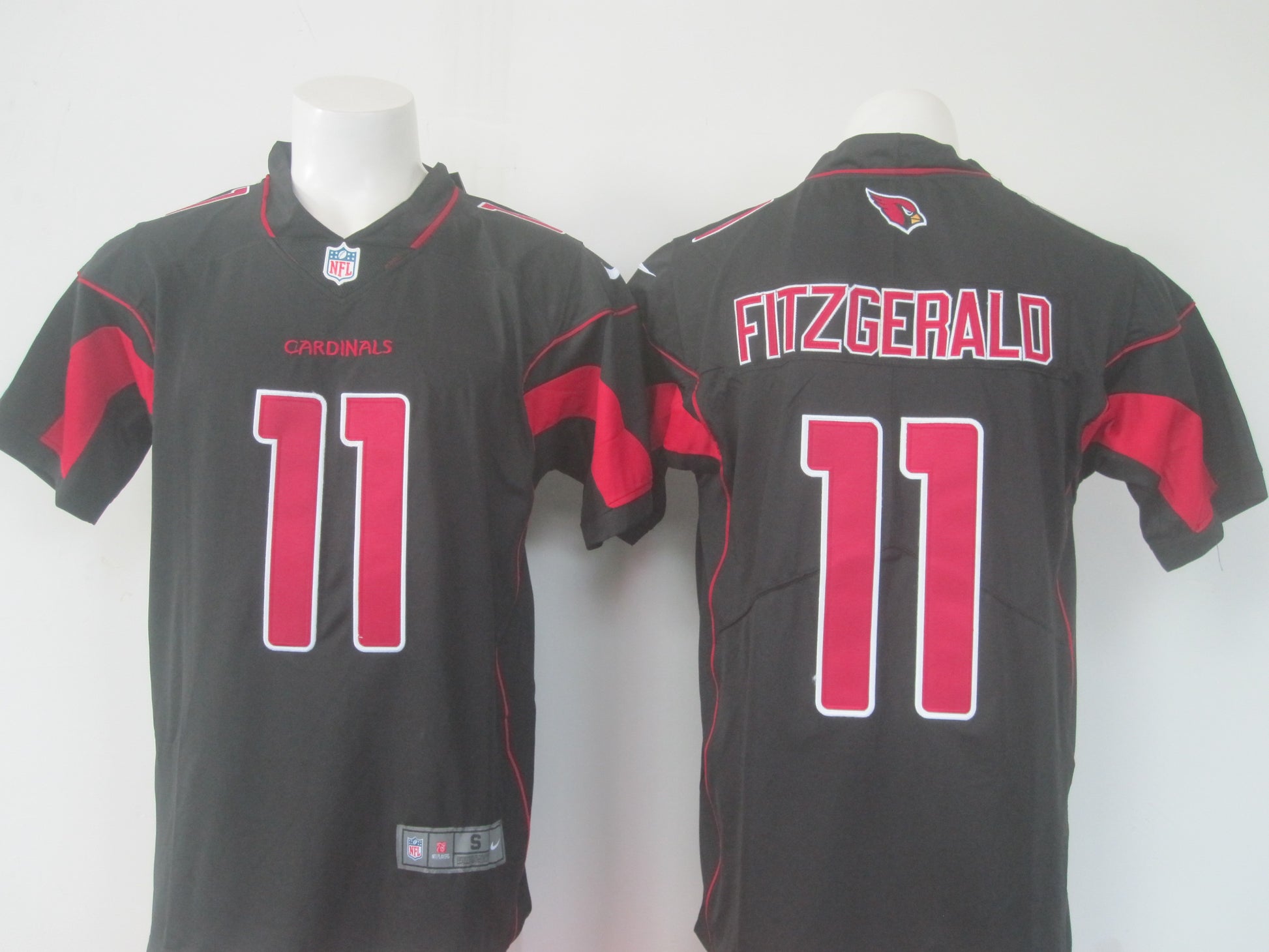 Arizona Cardinals #11 Larry Fitzgerald Black Rush Jersey