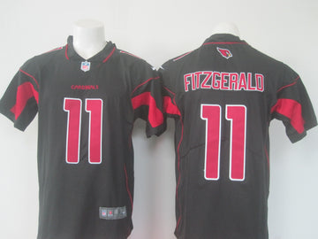 Arizona Cardinals #11 Larry Fitzgerald Black Rush Jersey
