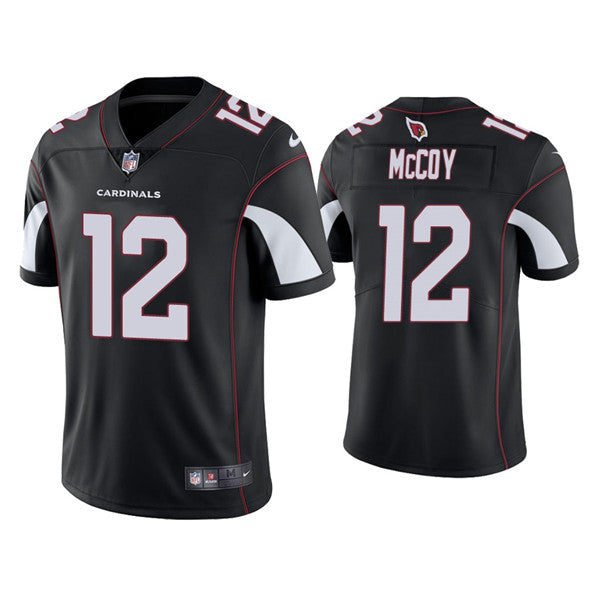Arizona Cardinals #12 Colt McCoy Black Jersey