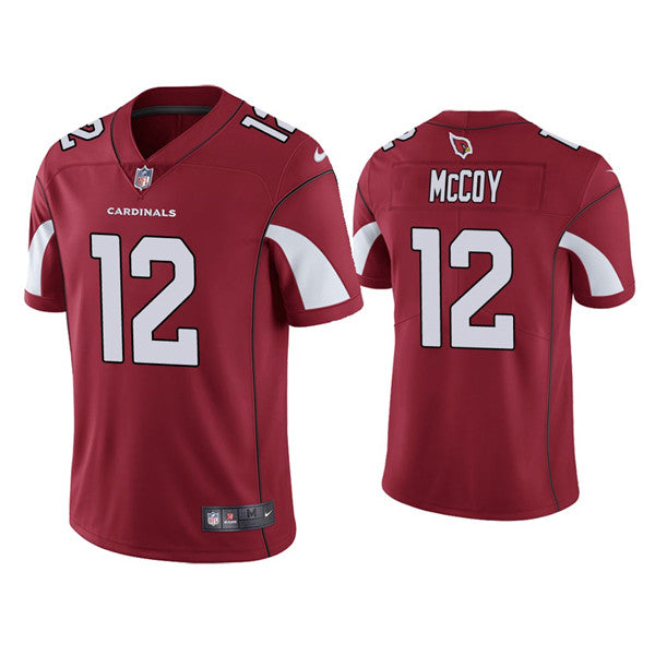 Arizona Cardinals #12 Colt McCoy Red Jersey