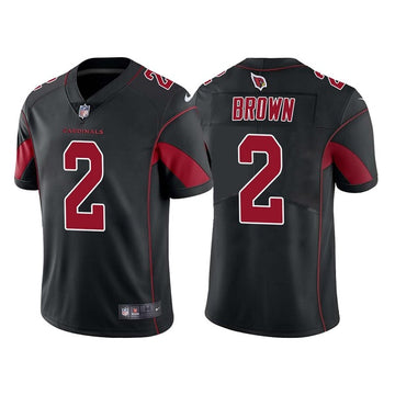 Arizona Cardinals #2 Marquise Brown Black Color Rush Jersey