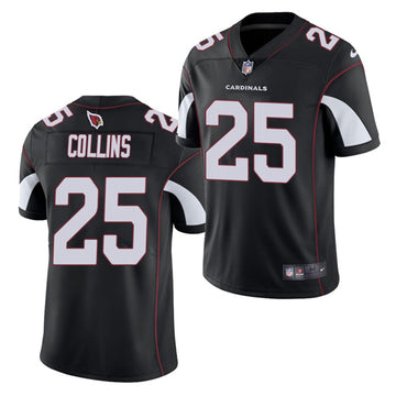 Arizona Cardinals #25 Zaven Collins 2021 Draft Black Jersey