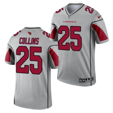 Arizona Cardinals #25 Zaven Collins Silver 2021 Inverted Legend Jersey