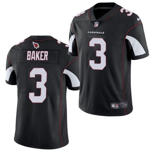 Arizona Cardinals #3 Budda Baker Black Jersey