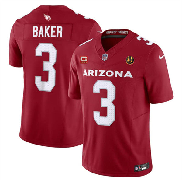 Budda Baker Arizona Cardinals red FUSE jersey