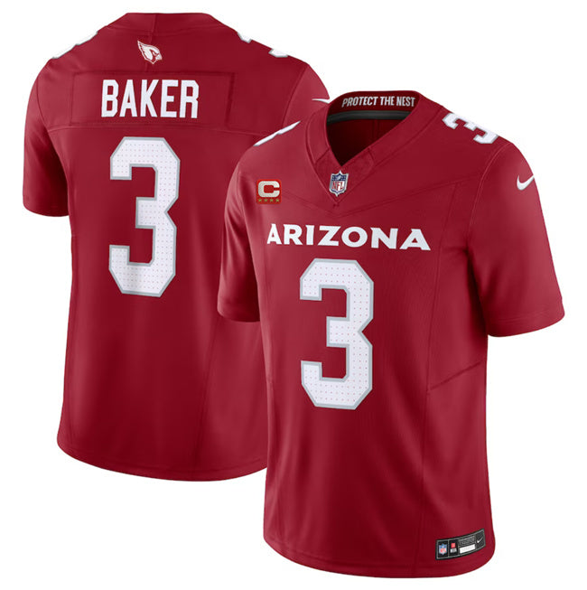 Budda Baker Arizona Cardinals red FUSE jersey