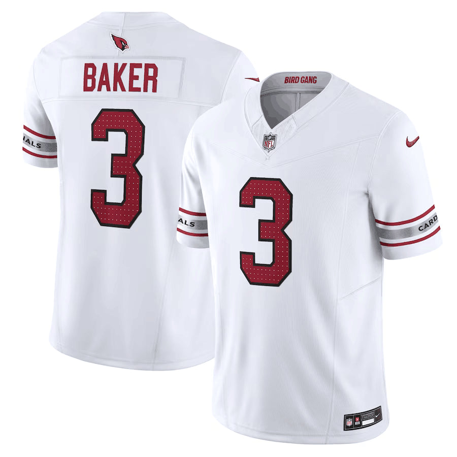 Arizona Cardinals #3 Budda Baker White FUSE Jersey