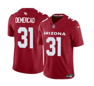 Emari Demercado Arizona Cardinals red FUSE jersey