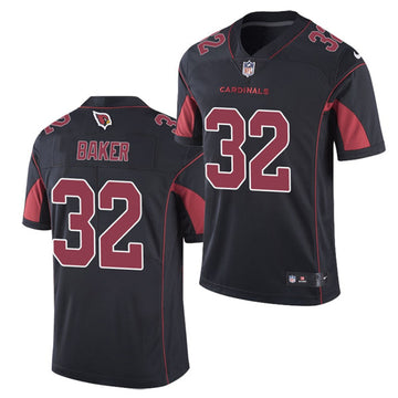 Arizona Cardinals #32 Budda Baker Black Color Rush Jersey