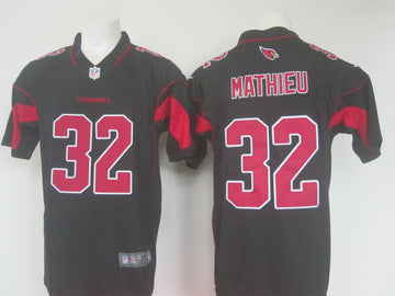 Arizona Cardinals #32 Tyrann Mathieu Black Rush Jersey