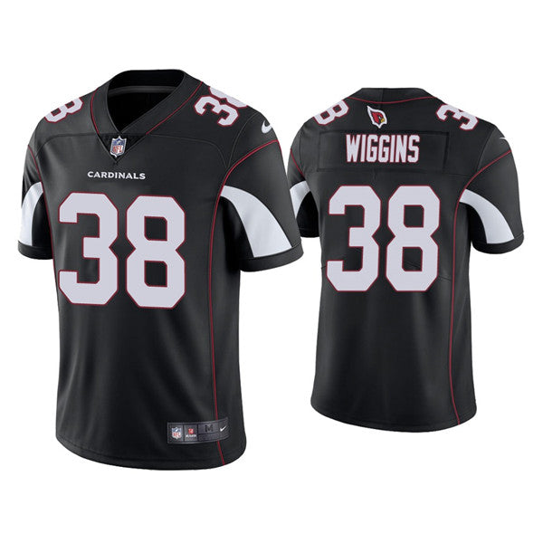 Arizona Cardinals #38 James Wiggins Black Jersey