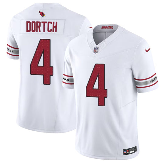 Arizona Cardinals #4 Greg Dortch White 2024 FUSE Jersey