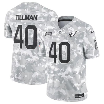 Pat Tillman Arctic Arizona Cardinals camo Salute To Service jersey