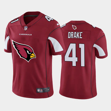 Arizona Cardinals #41 Kenyan Drake Red 2020 Team Big Logo Jersey
