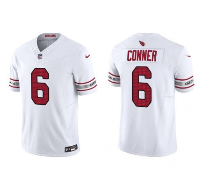 James Conner Arizona Cardinals white FUSE jersey