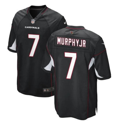 Arizona Cardinals #7 Byron Murphy Jr Black Game Jersey