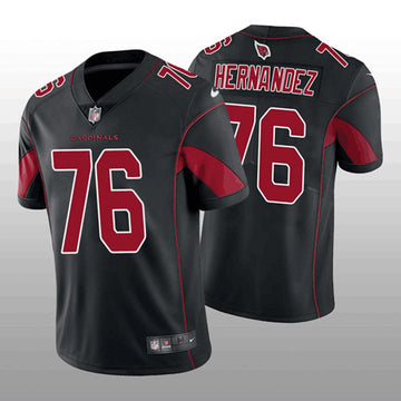 Will Hernandez Arizona Cardinals black Color Rush jersey