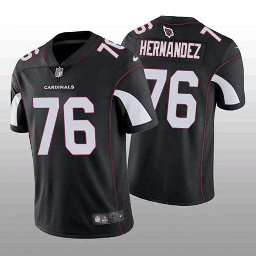 Will Hernandez Arizona Cardinals black jersey