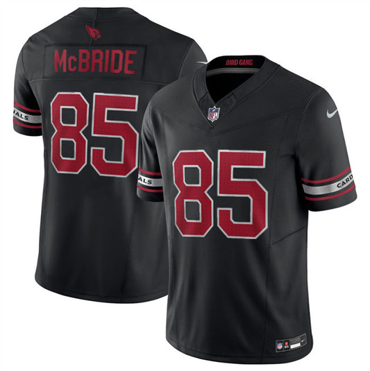 Arizona Cardinals #85 Trey McBride Black 2024 FUSE Jersey