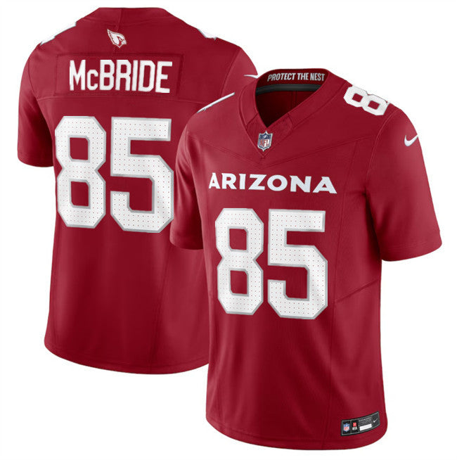 Trey McBride Arizona Cardinals red FUSE jersey