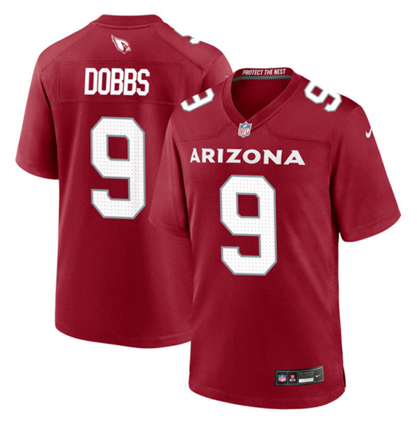 Joshua Dobbs Arizona Cardinals red Game jersey