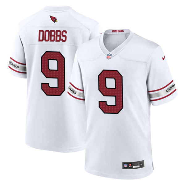 Joshua Dobbs Arizona Cardinals white Game jersey