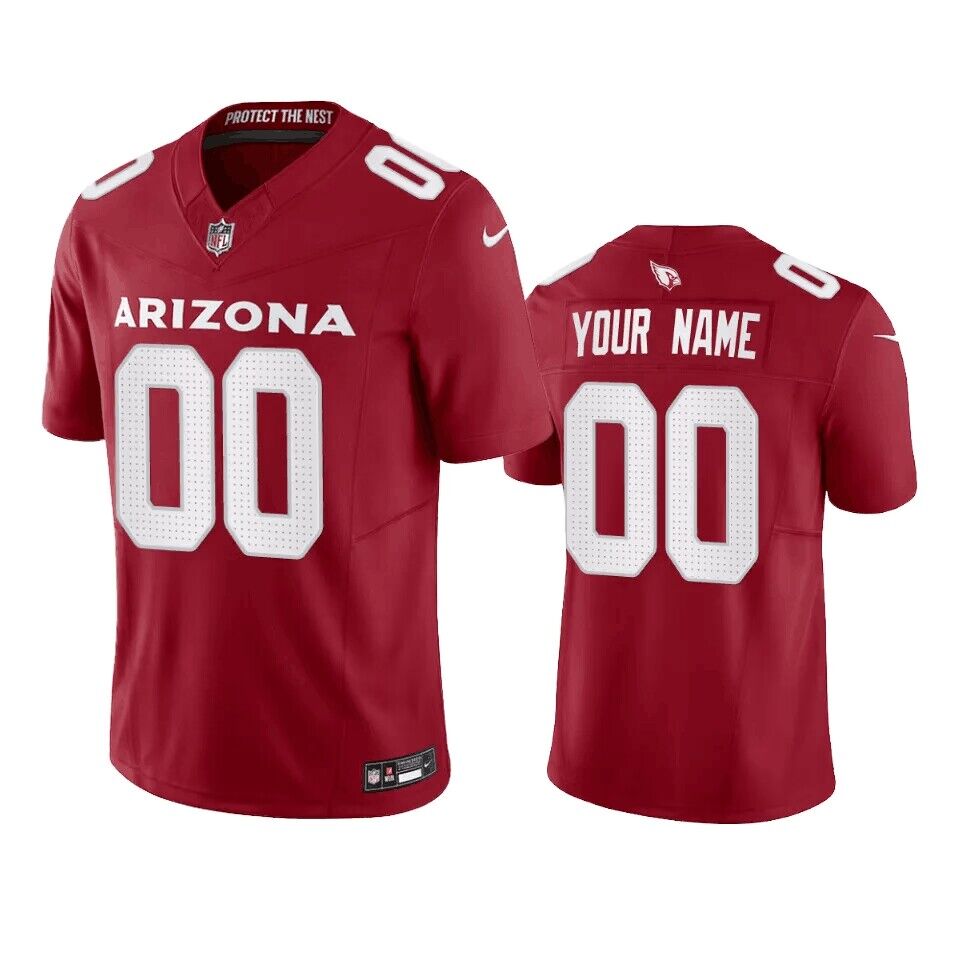 Custom Arizona Cardinals red FUSE jersey