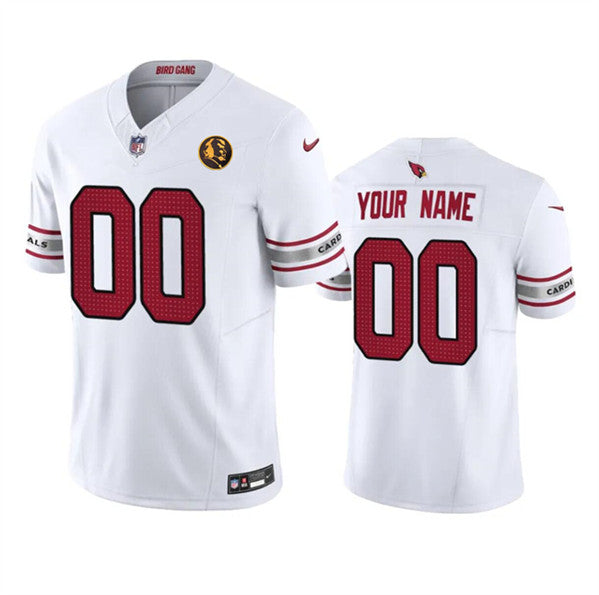 Custom Arizona Cardinals white FUSE jersey