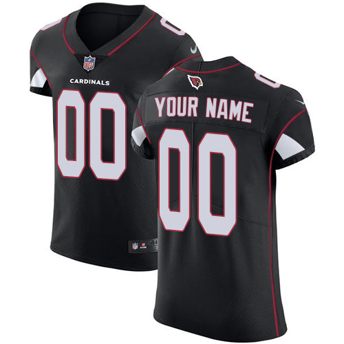Arizona Cardinals Black Alternate Custom Elite Jersey