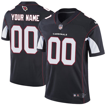 Arizona Cardinals Customized Black Alternate Jersey