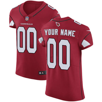 Arizona Cardinals Red Custom Elite Jersey