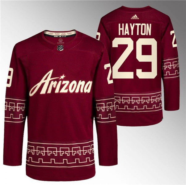 Hayton Garnet Utah Mammoth Alternate jersey