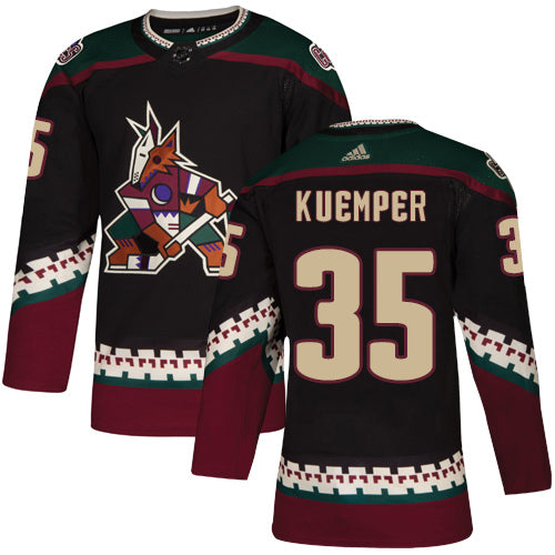 Darcy Kuemper Utah Mammoth black jersey
